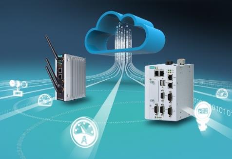 Moxa 為工業級智能應用開發邊緣網關設備,支持接入Microsoft Azure IoT